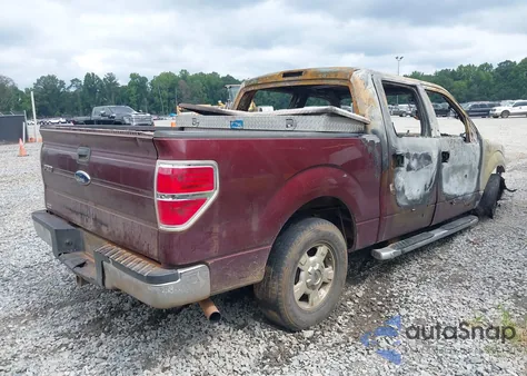 2010 Ford F-150 Xlt из США, поврежденный, VIN 1FTEW1C86AFC68190